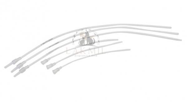 KIT Ernährungssonden 5x15cm/⌀2mm extra kurz, Spritze 20ml Mechanisch